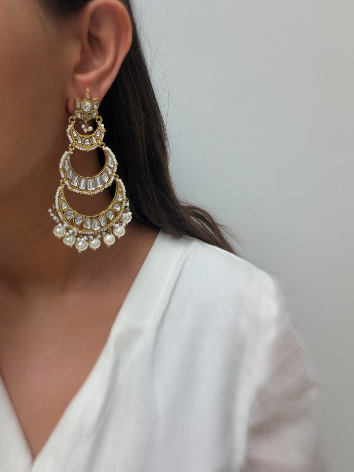 Bikaner chand baali earrings