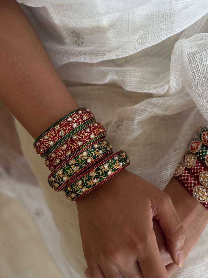 Lalbagh meena bangle bracelet