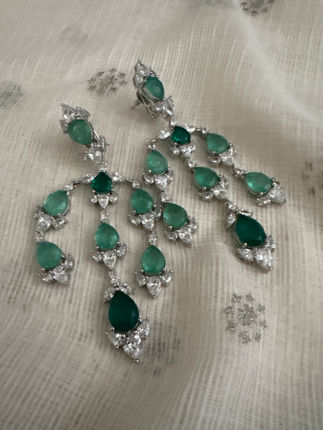 Greener bold earrings