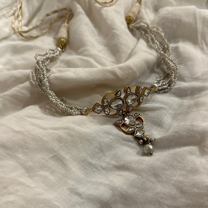 Jahanvi polki necklace