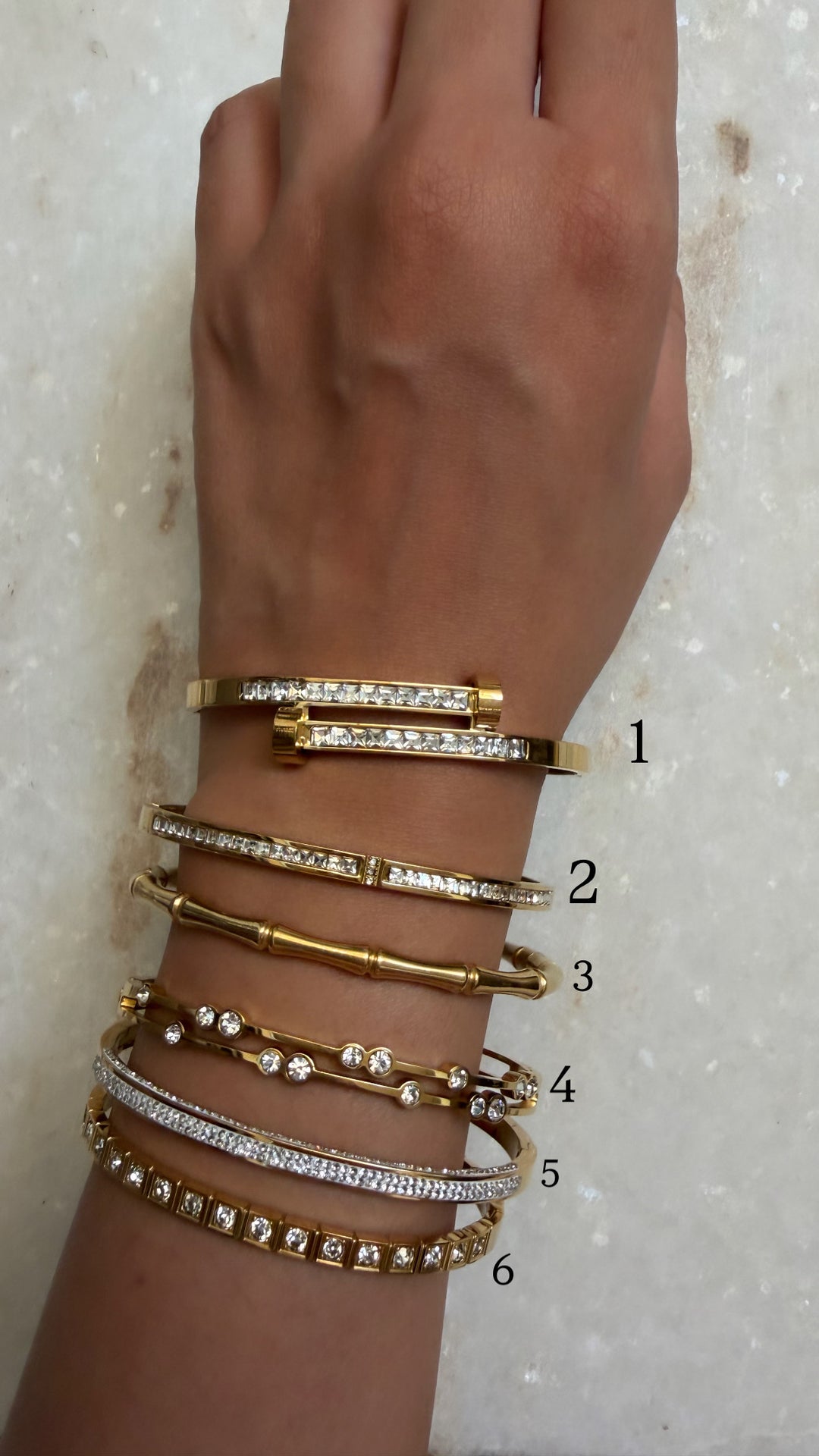 Hot Summer stack bracelet