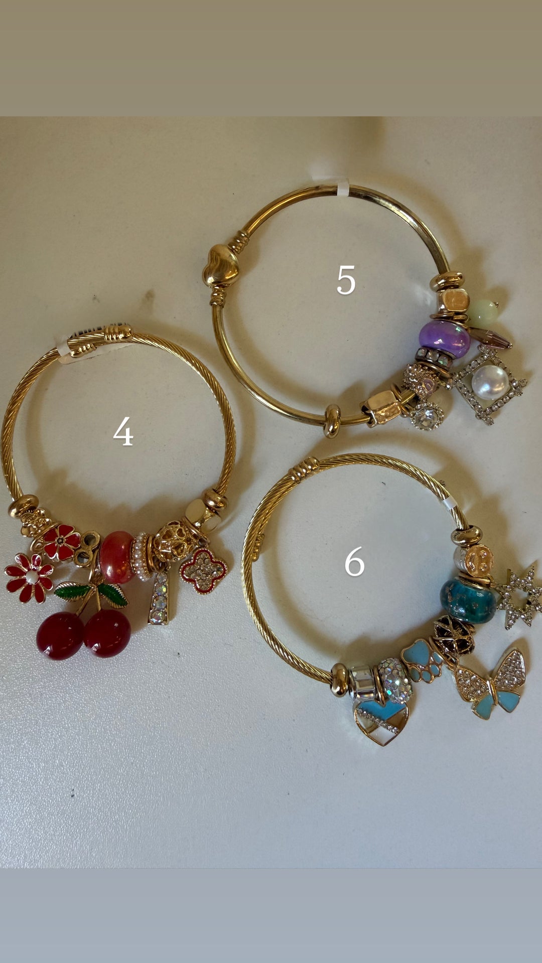 Mediterranean charm bracelet