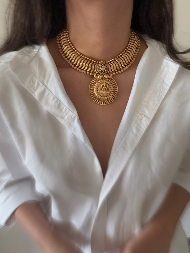 Reema temple necklace set