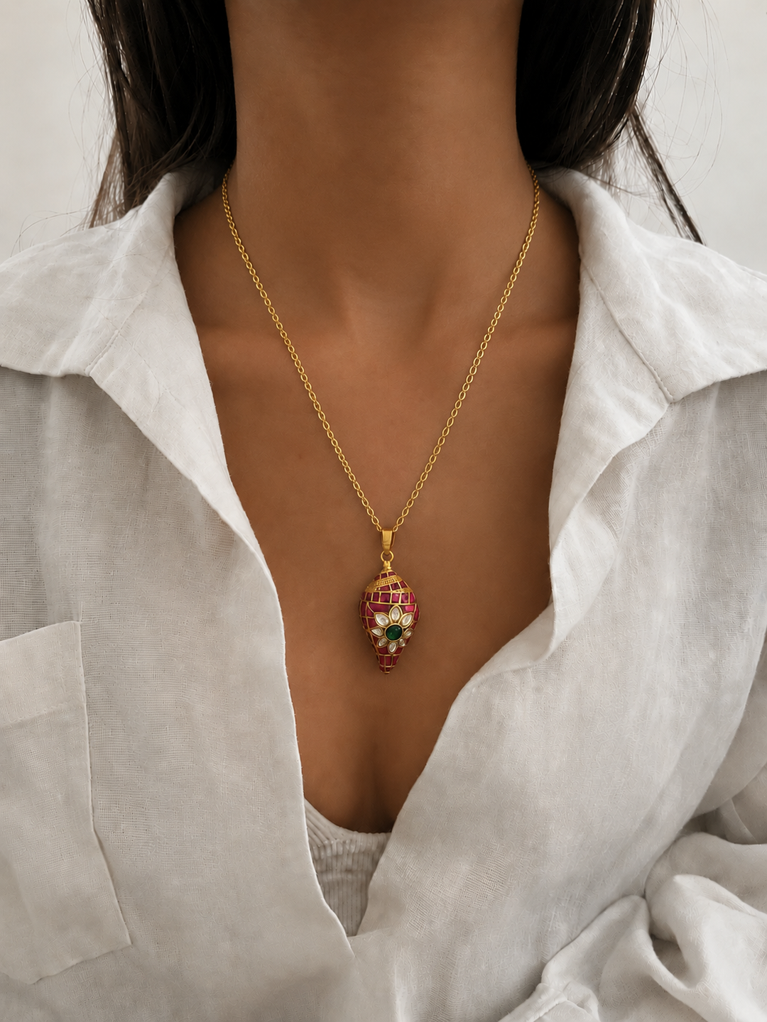 Shank necklace