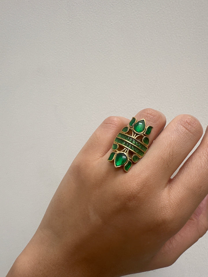 Dancing Lotus Ring