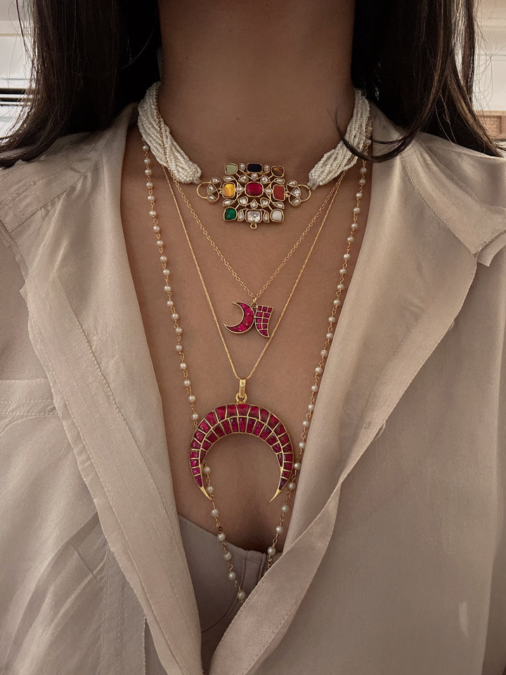 Raghu Navratan Necklace