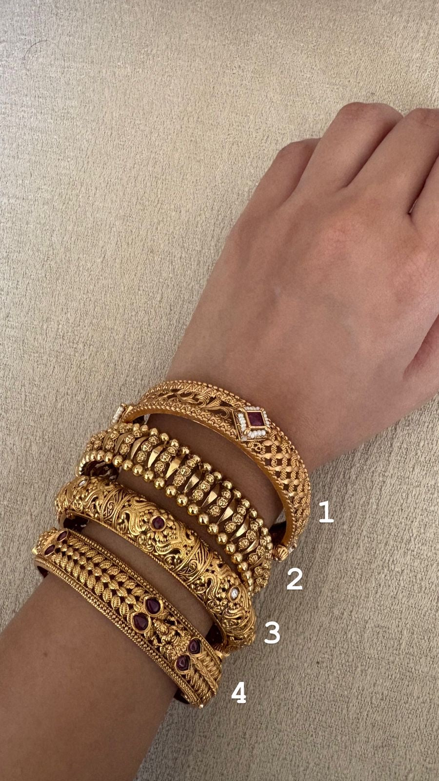 Mandapam bangle bracelet