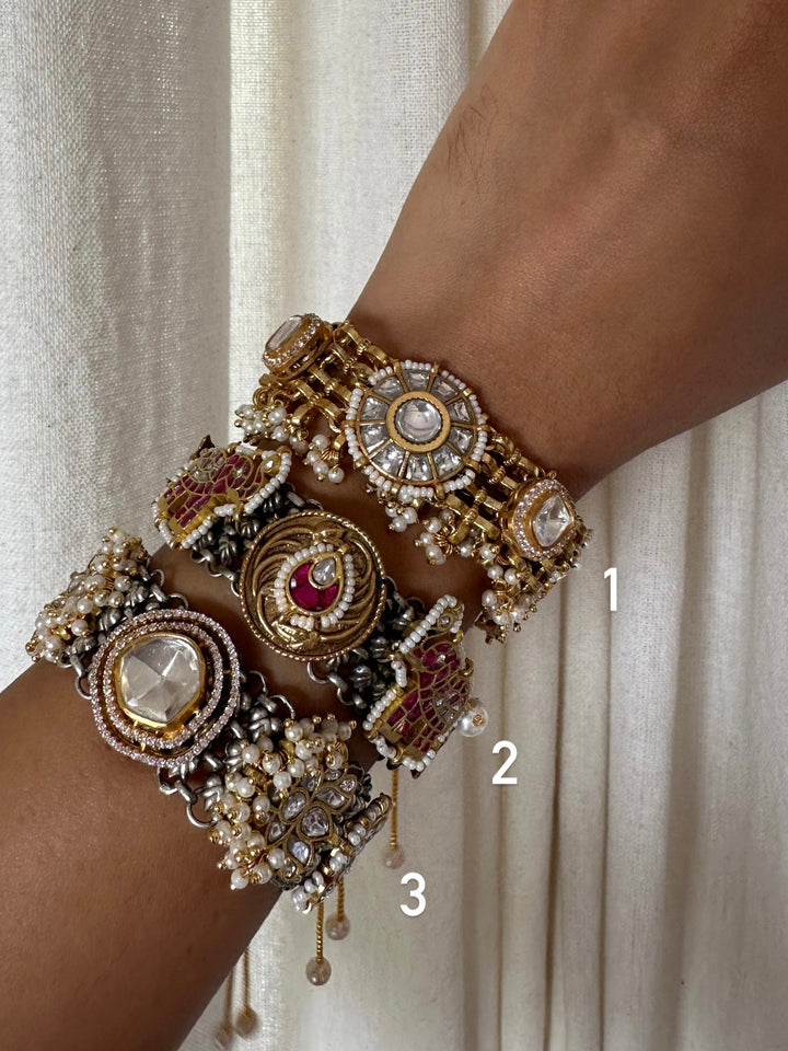 Tanjore kajal bracelet