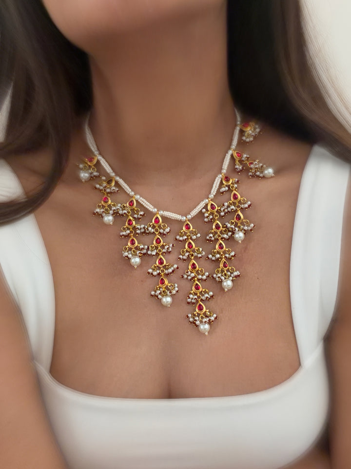 Jharna amara necklace set