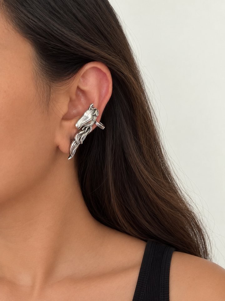 Mane Cuff Earrings