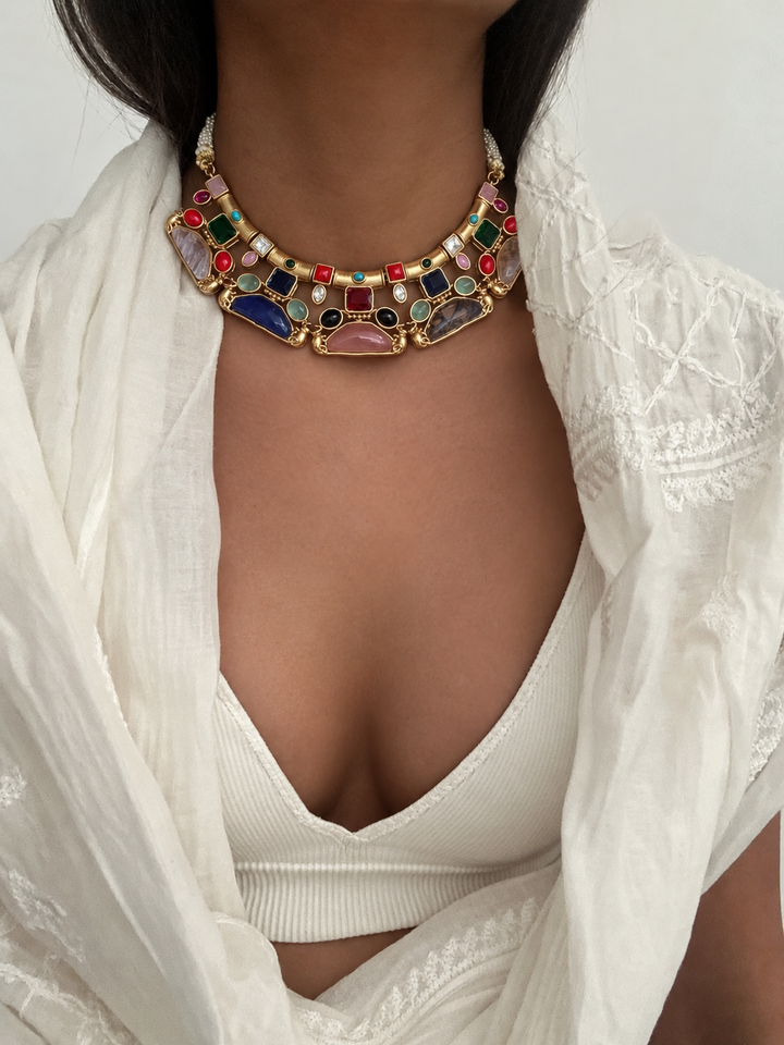 Simar Multi Necklace Set