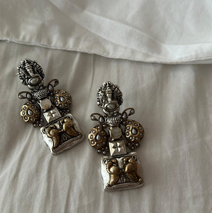 Ganesh Tribal Earrings