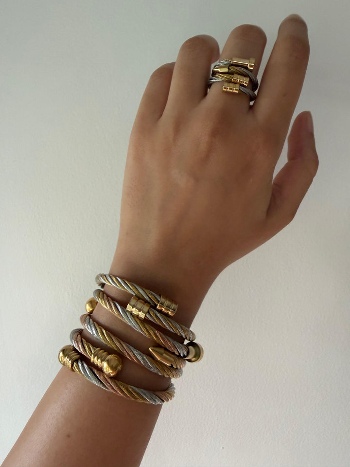 Madison silv gold bracelet