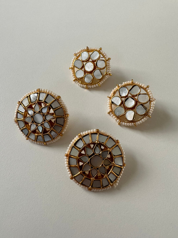 Manisha Flower Stud Earrings