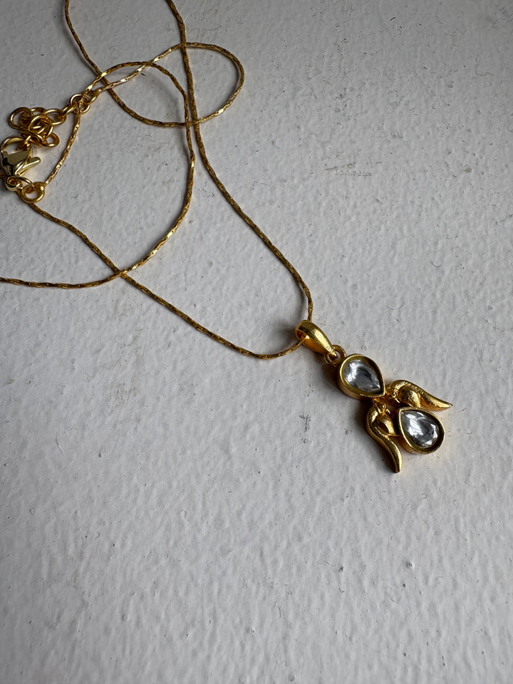 Birdy jadau necklace