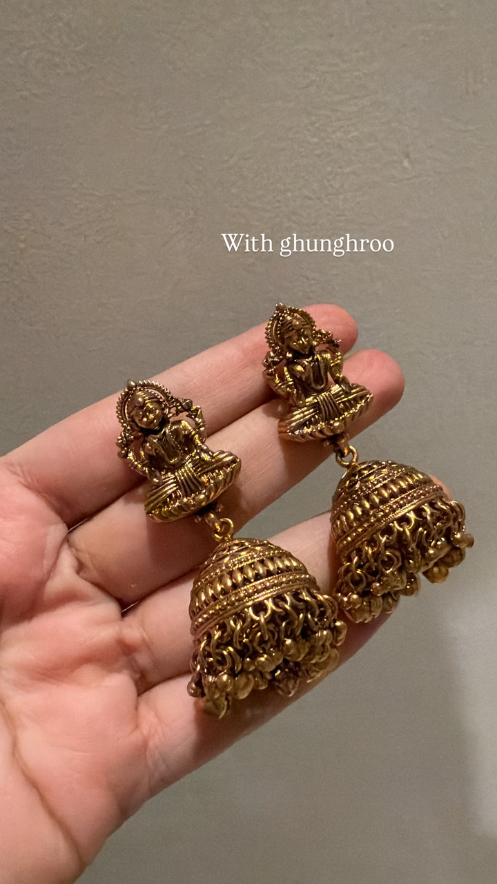 Devi drip jhumki earrings