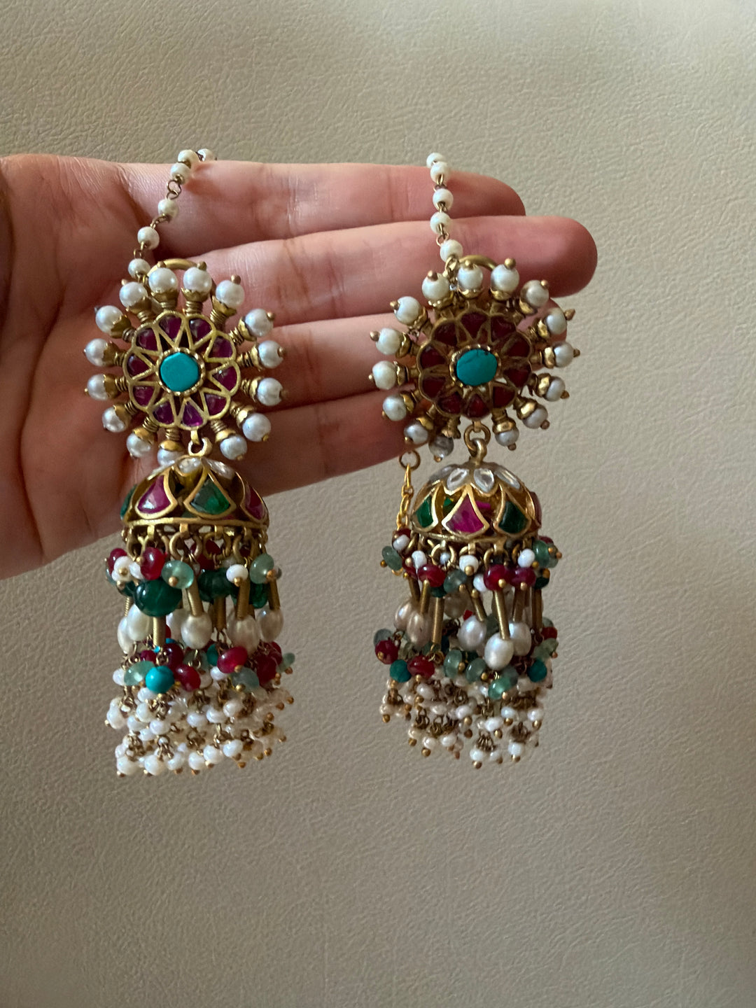 Midas 4 jhumki earrings