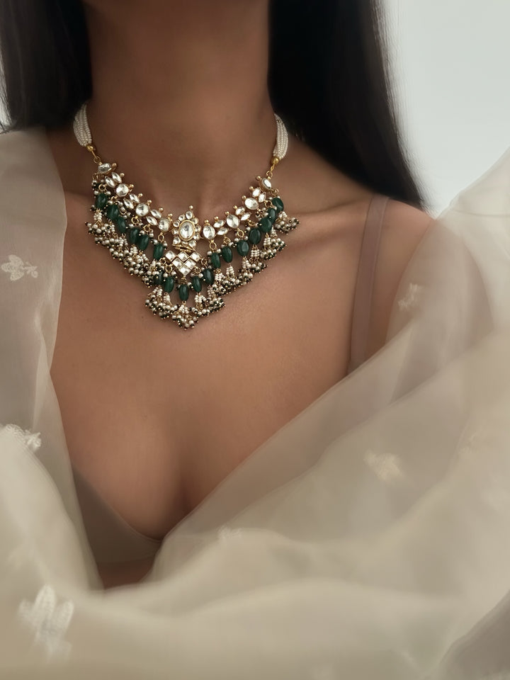 Pate Green Necklace