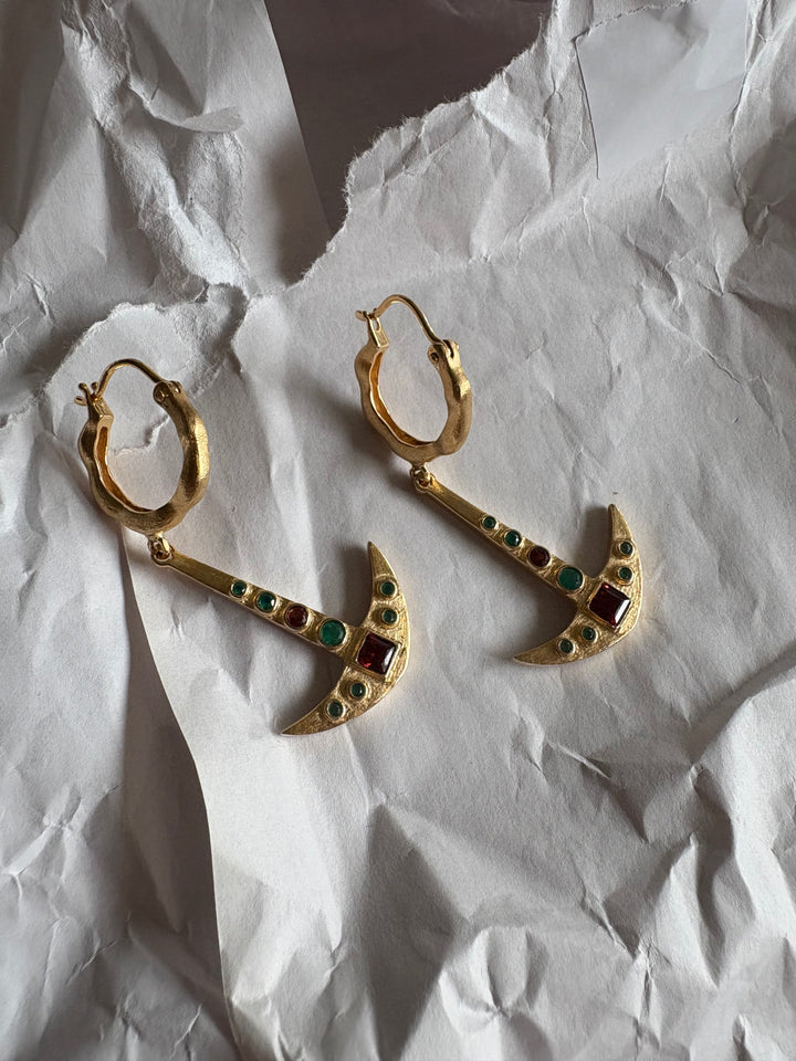 Anchor heirloom earrings