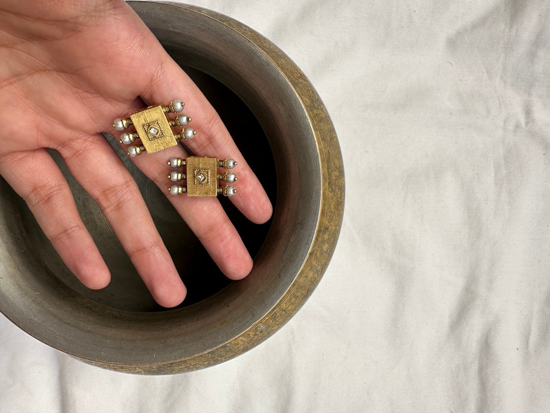 Mughal stud earrings