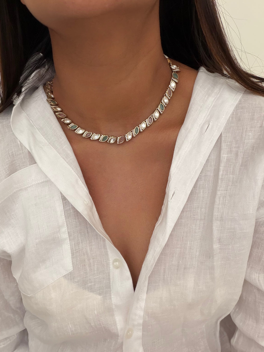 Cabi leaf necklace