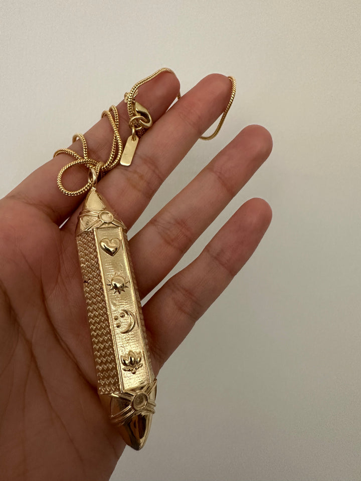 Mop delicate choker tabeez necklace