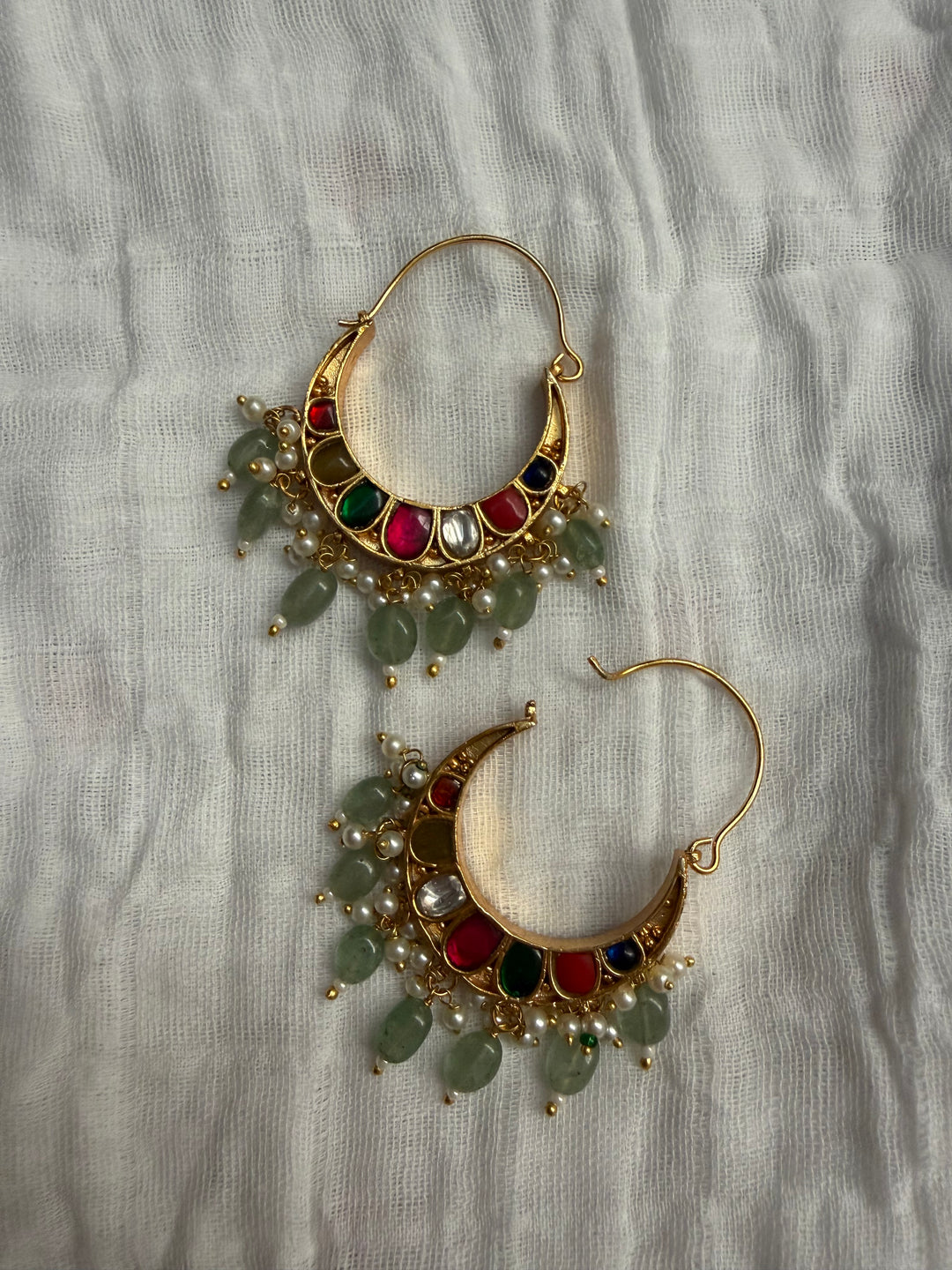 Cia double sided jhumki earrings