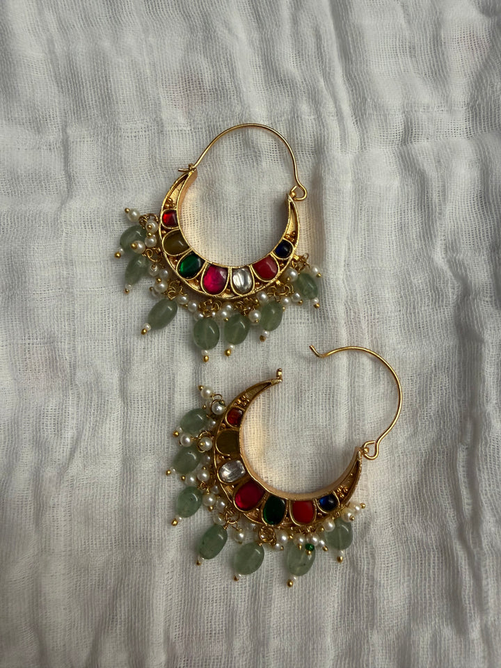 Cia double sided jhumki earrings