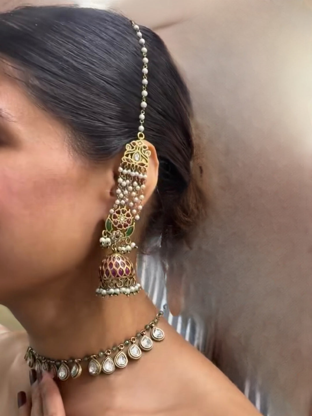 Kantha Earrings