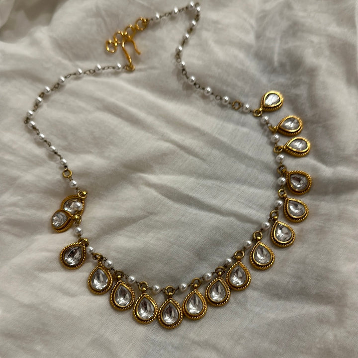 Jahanvi polki necklace