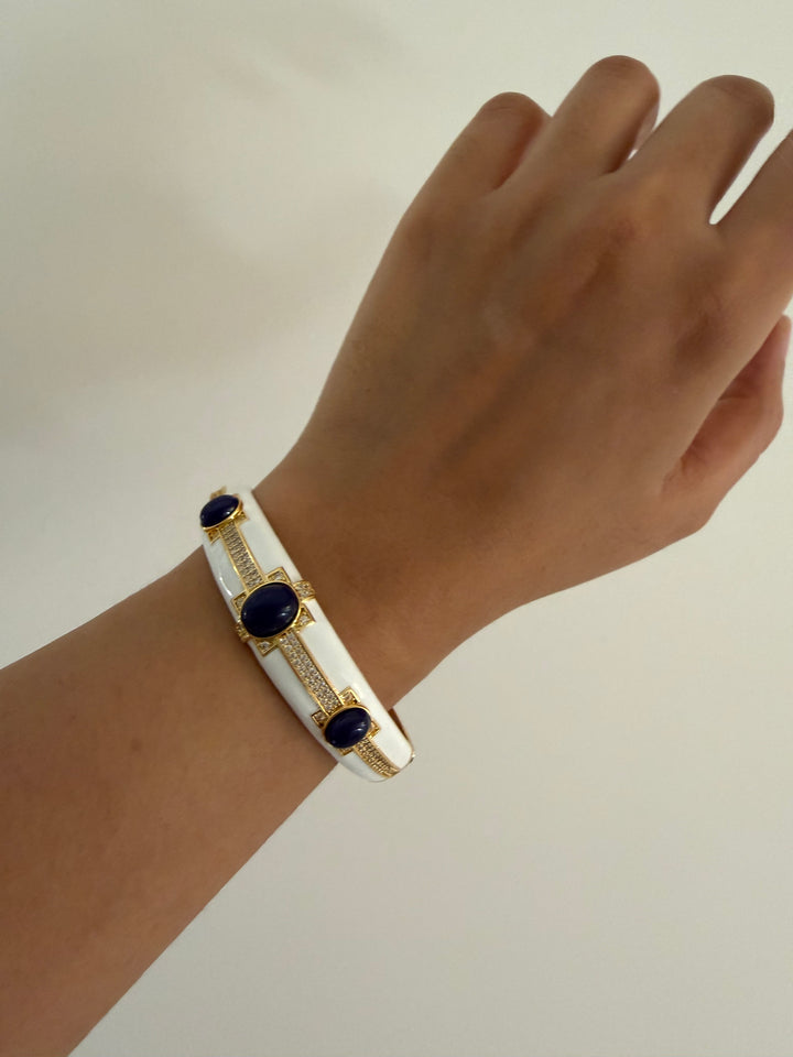 Riviera white bracelet