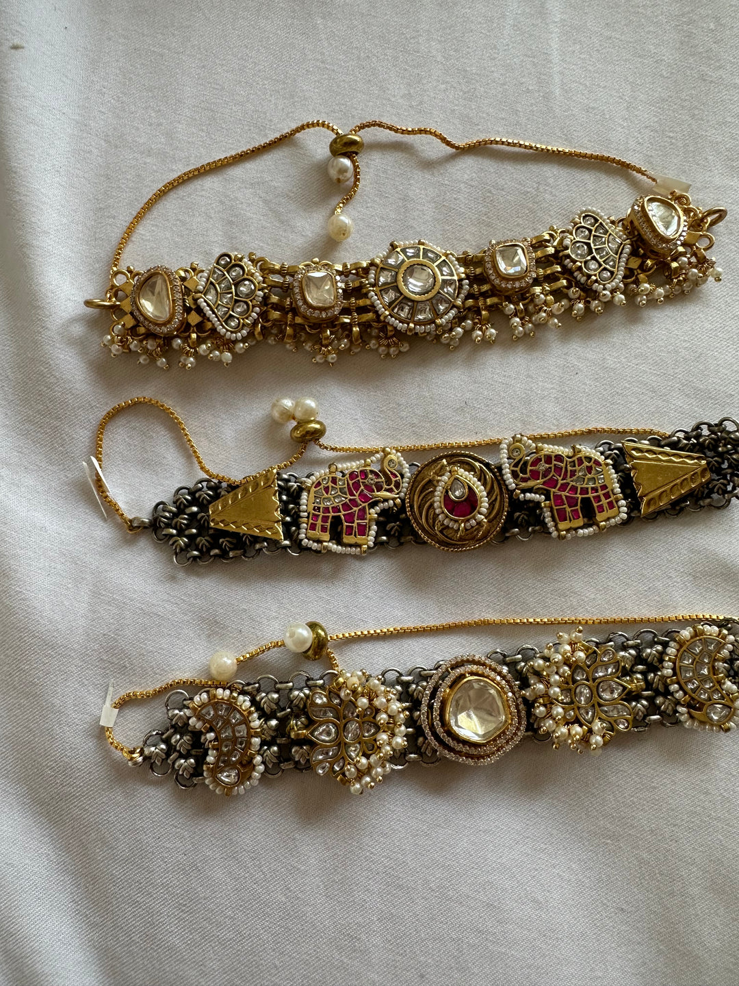 Tanjore kajal bracelet