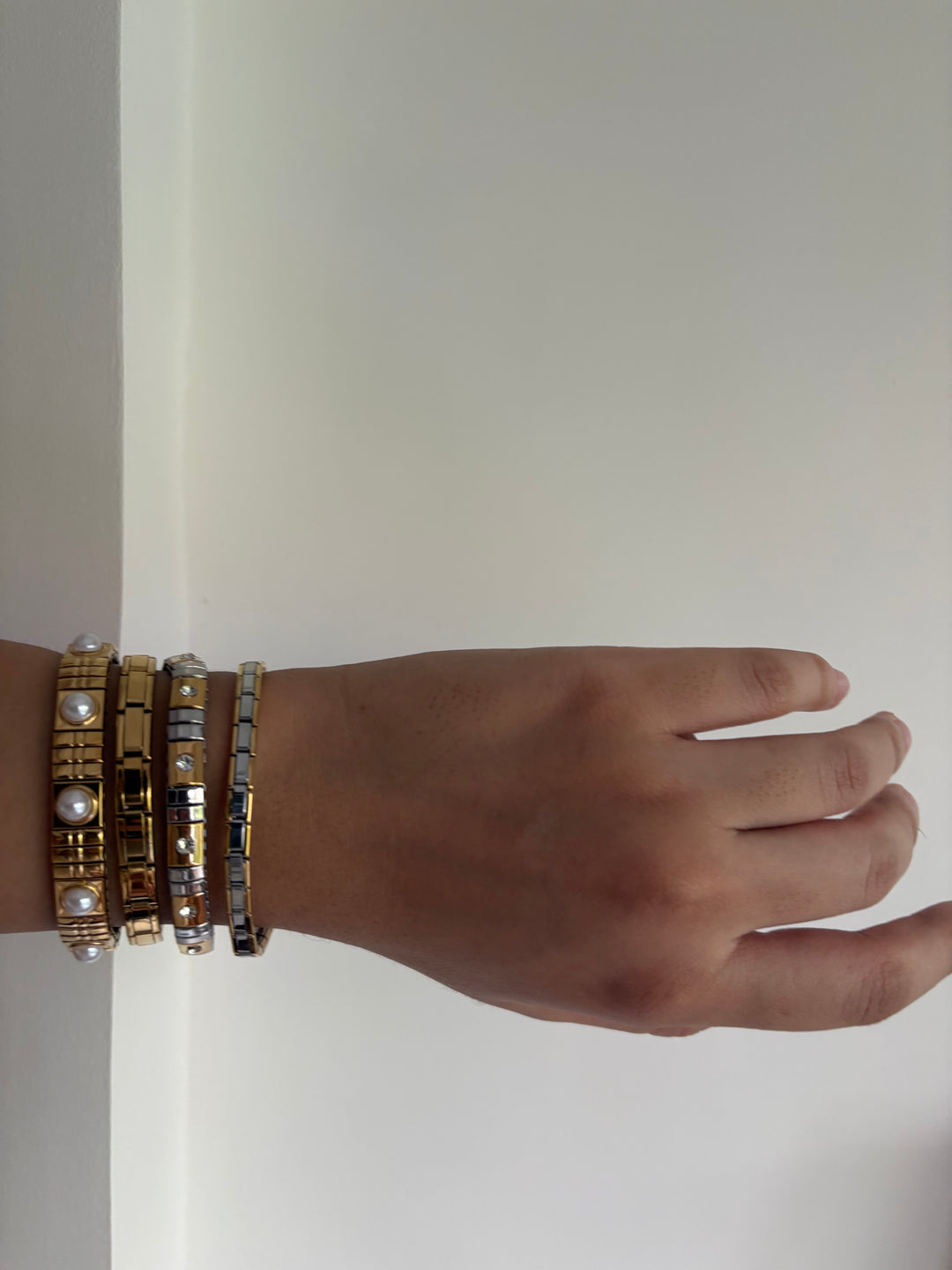 Watch stackable bracelet
