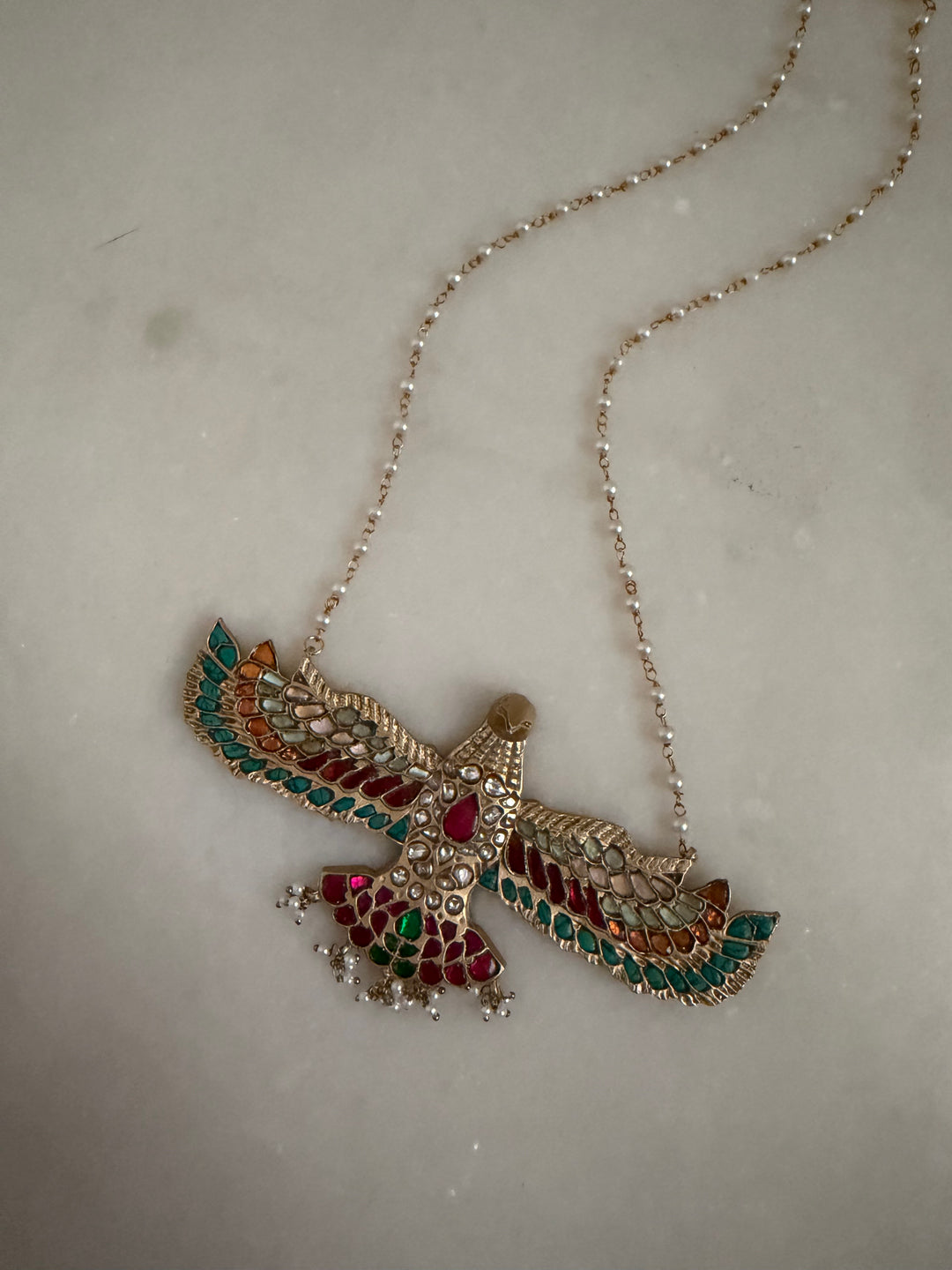 Barmer eagle necklace