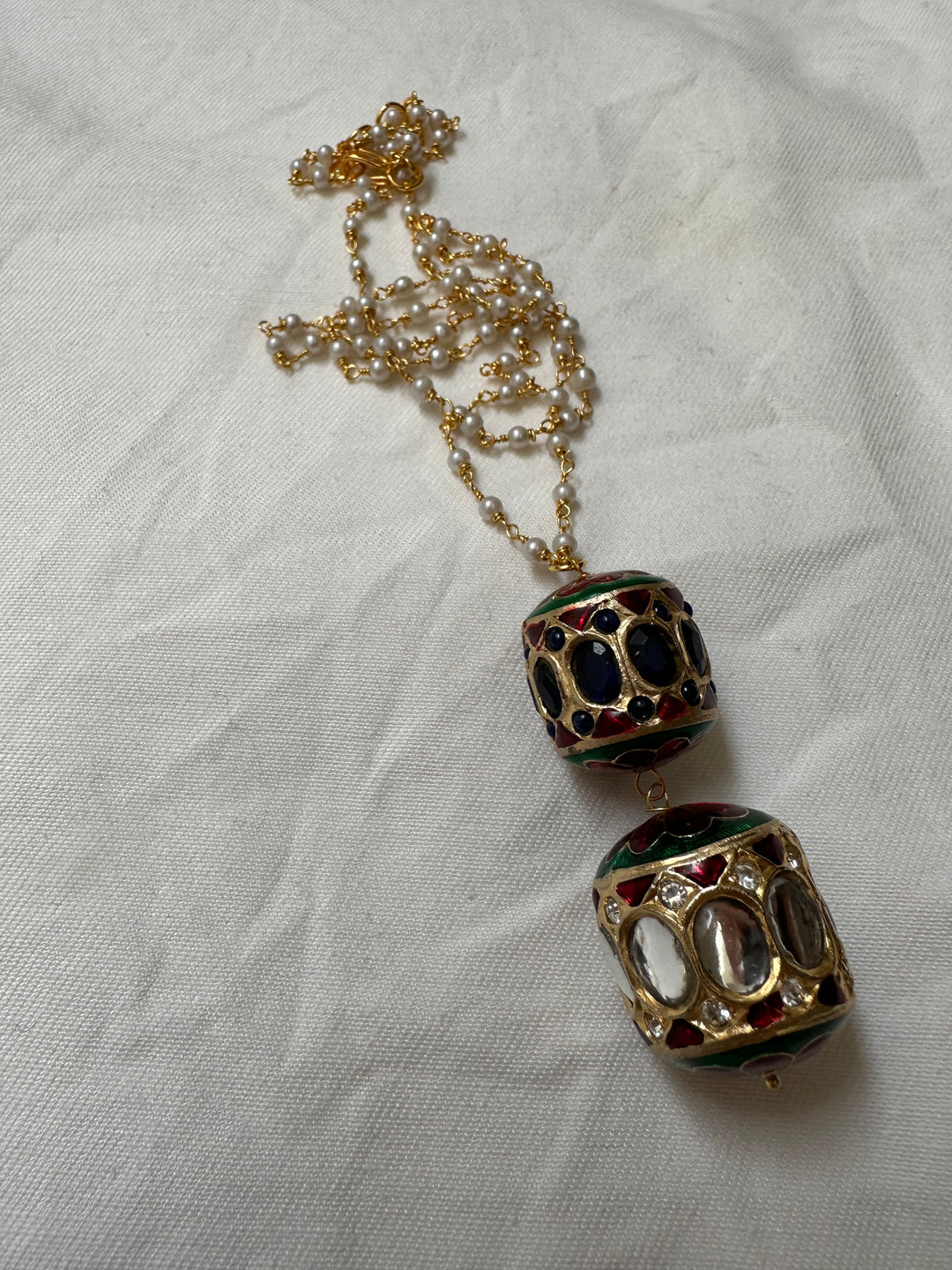 Double bonsho necklace