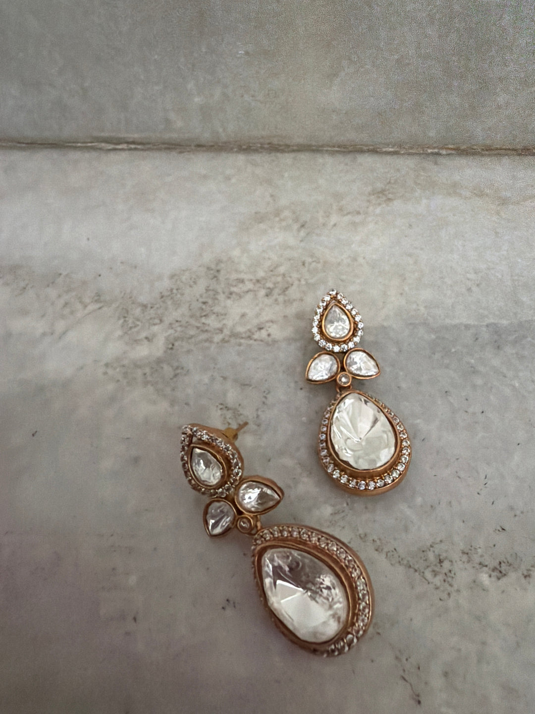 Zar gul 4 drop earrings
