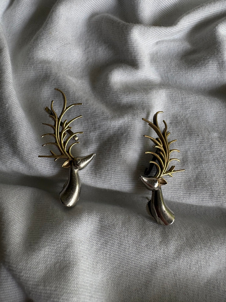 Deer Cuff Earrings
