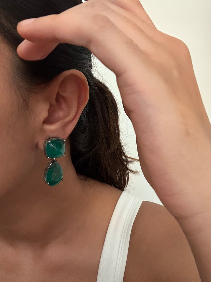 Greener bliss earrings