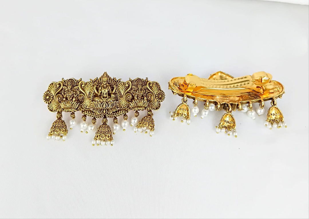 Temple hair clip