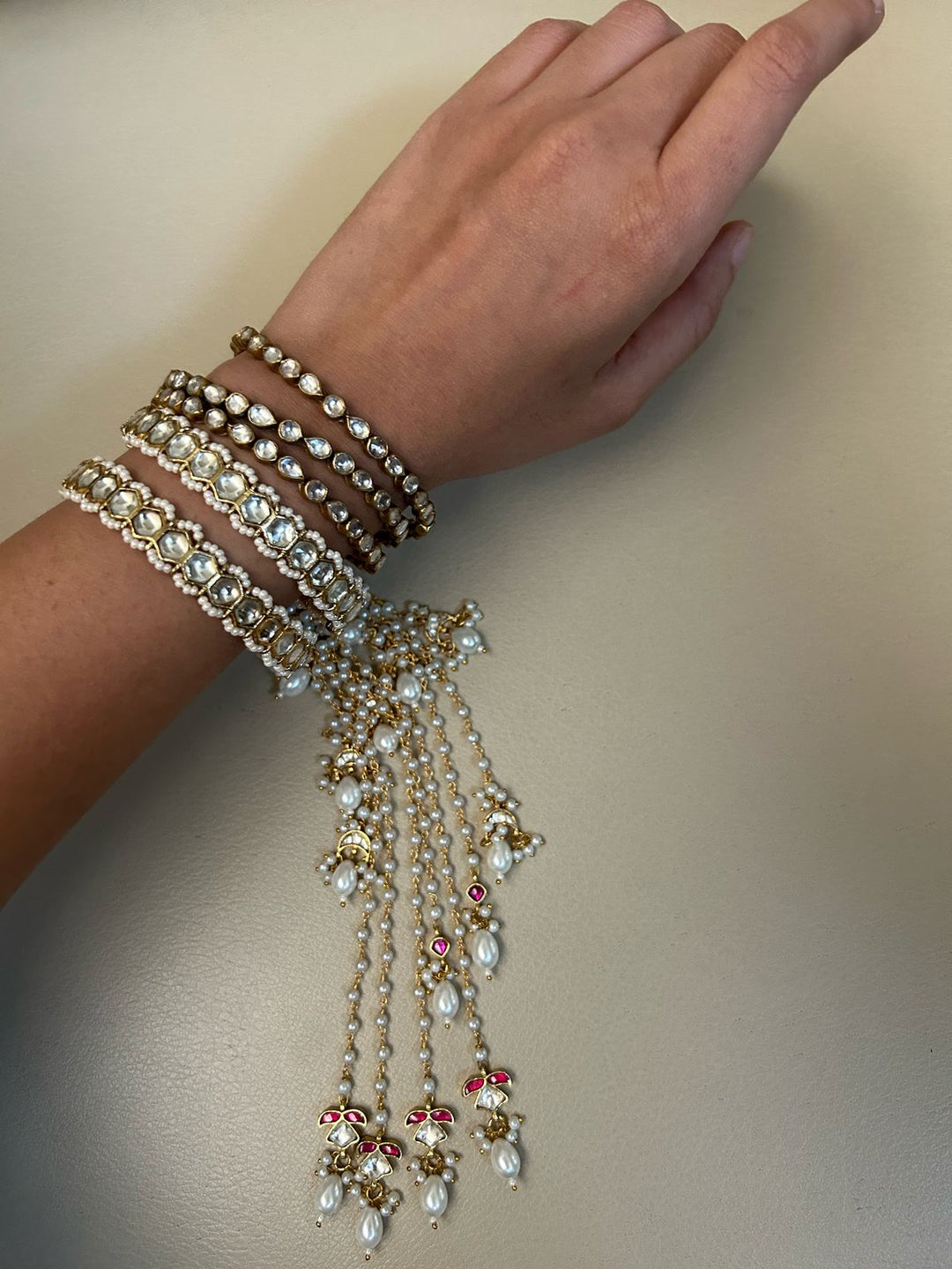 Jamuna stack bangle bracelet