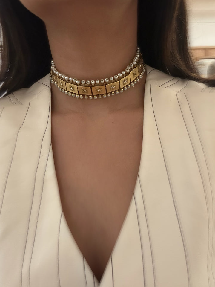 Mughal choker necklace