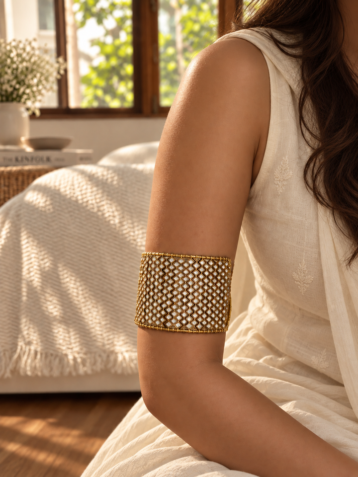Jadau bajuband arm band