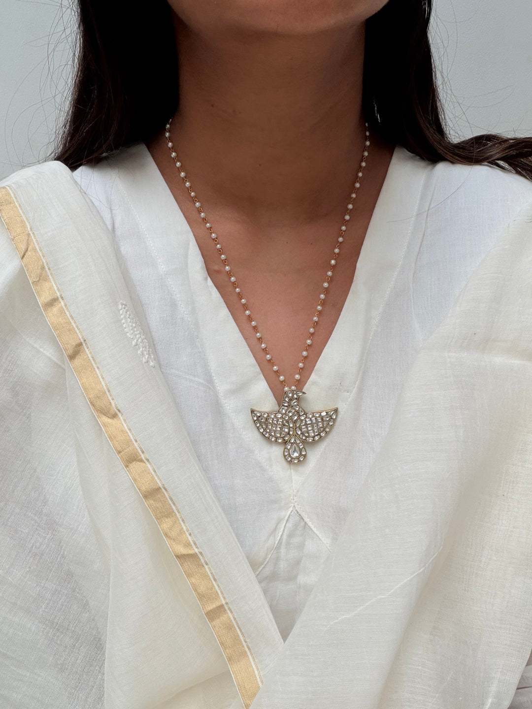 Jaisal eagle necklace