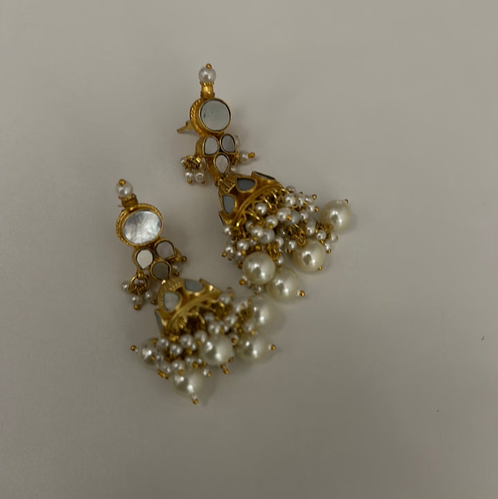 Shabha Milky Earrings