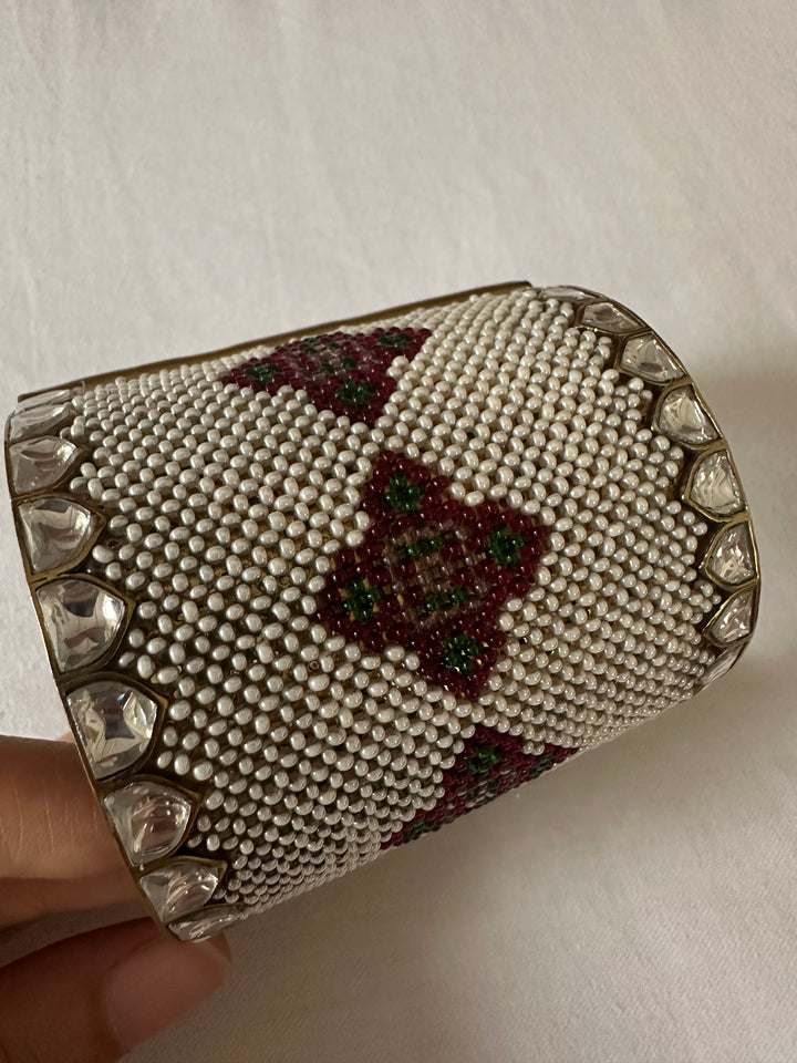 Rajsi Pearl cuff bracelet