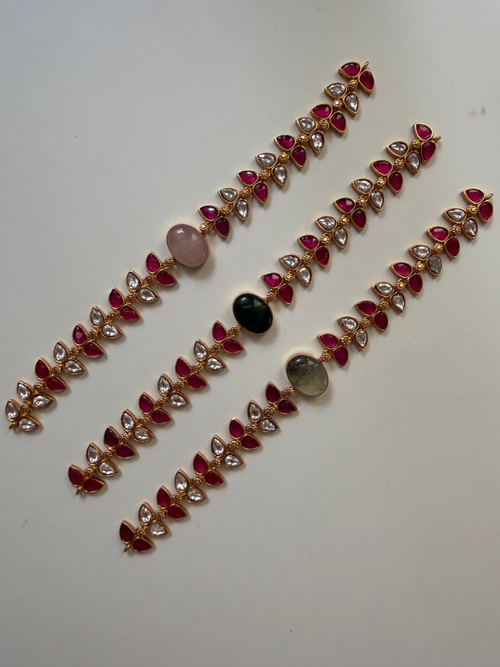Madhu petal choker necklace