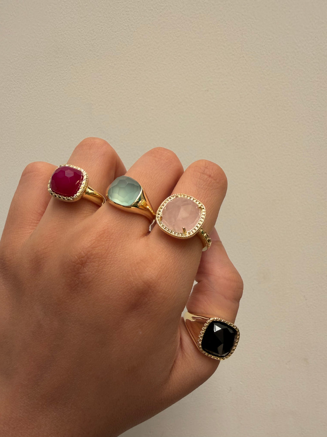Gemstone goodness ring