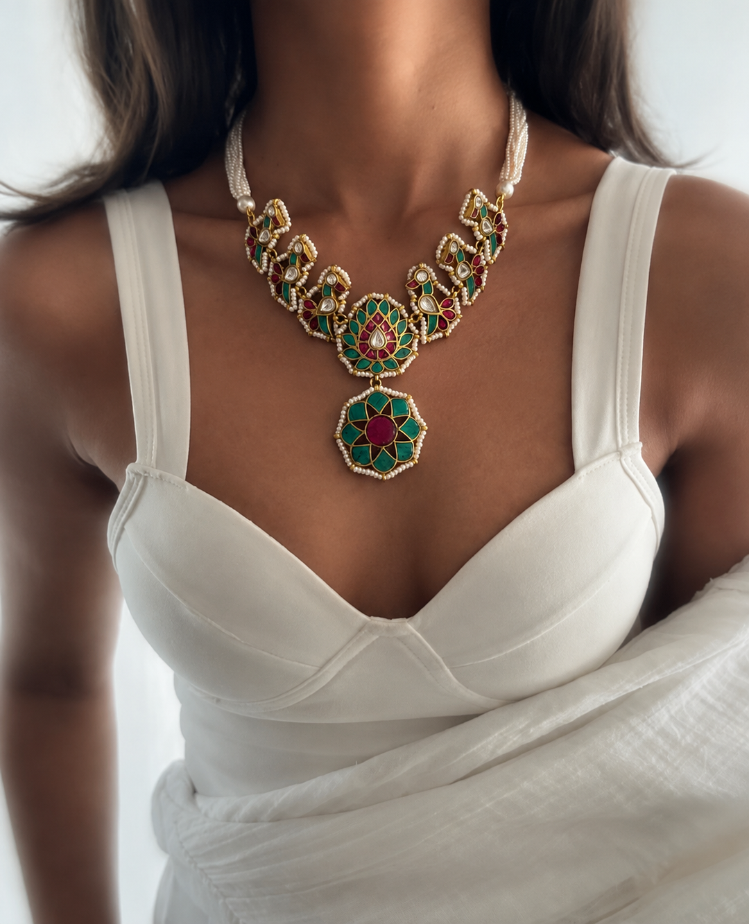 Garden of love necklace set