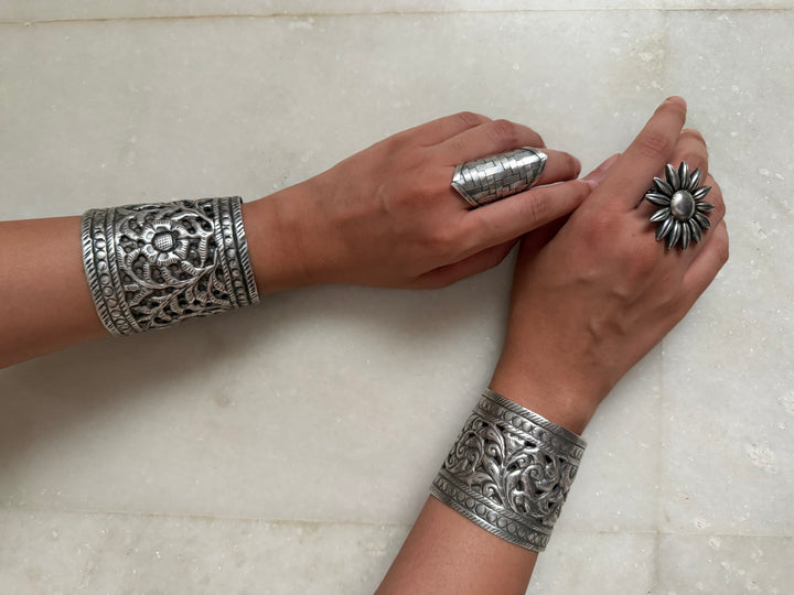 Tribe of Rajasthan cone cuff