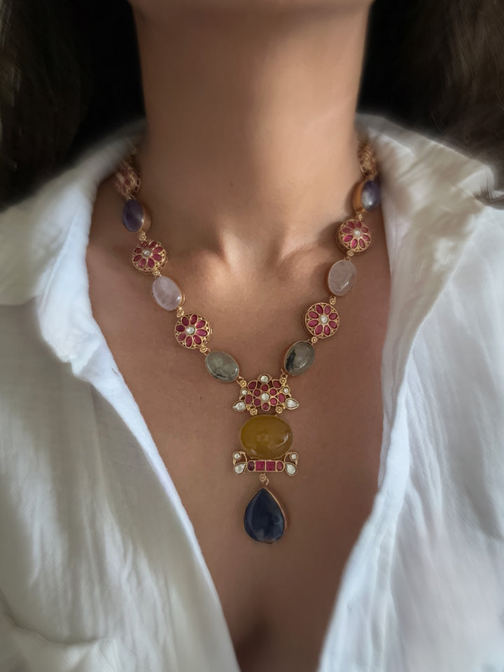 Deepali Prehnite nwcklace